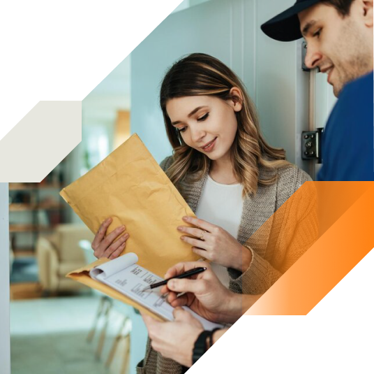 Delivery service illustration